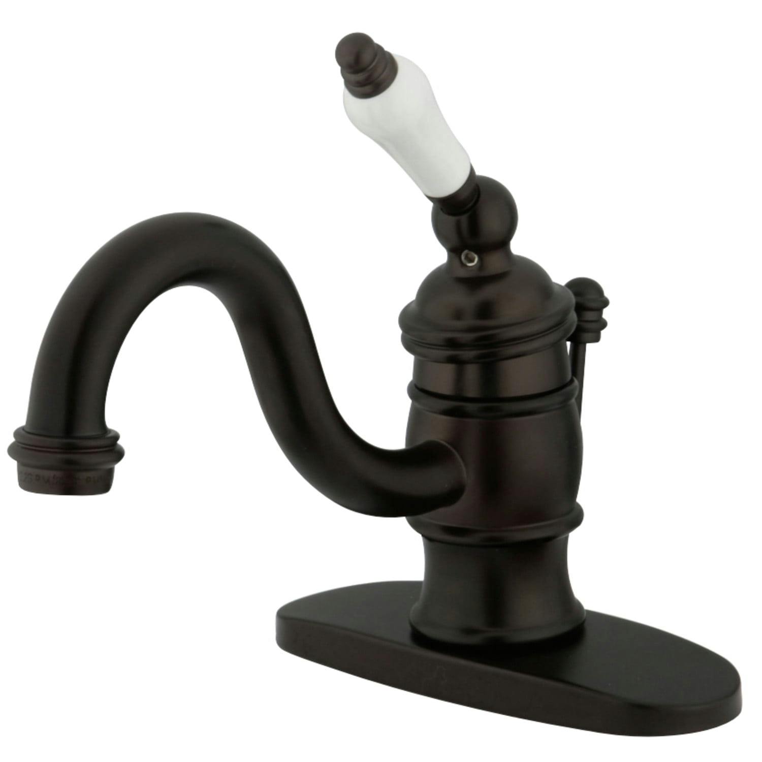 Victorian Era Single-Handle 4" Bathroom Faucet in Oil Rubbed Bronze