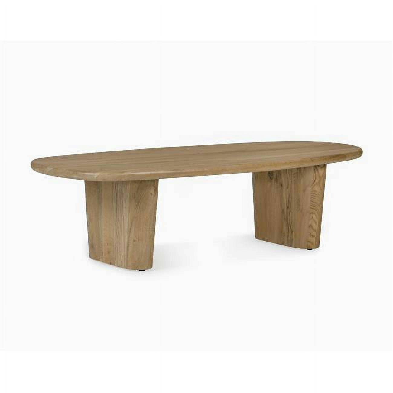 Laurel Round FSC Certified Oak Coffee Table with Natural Oil Finish