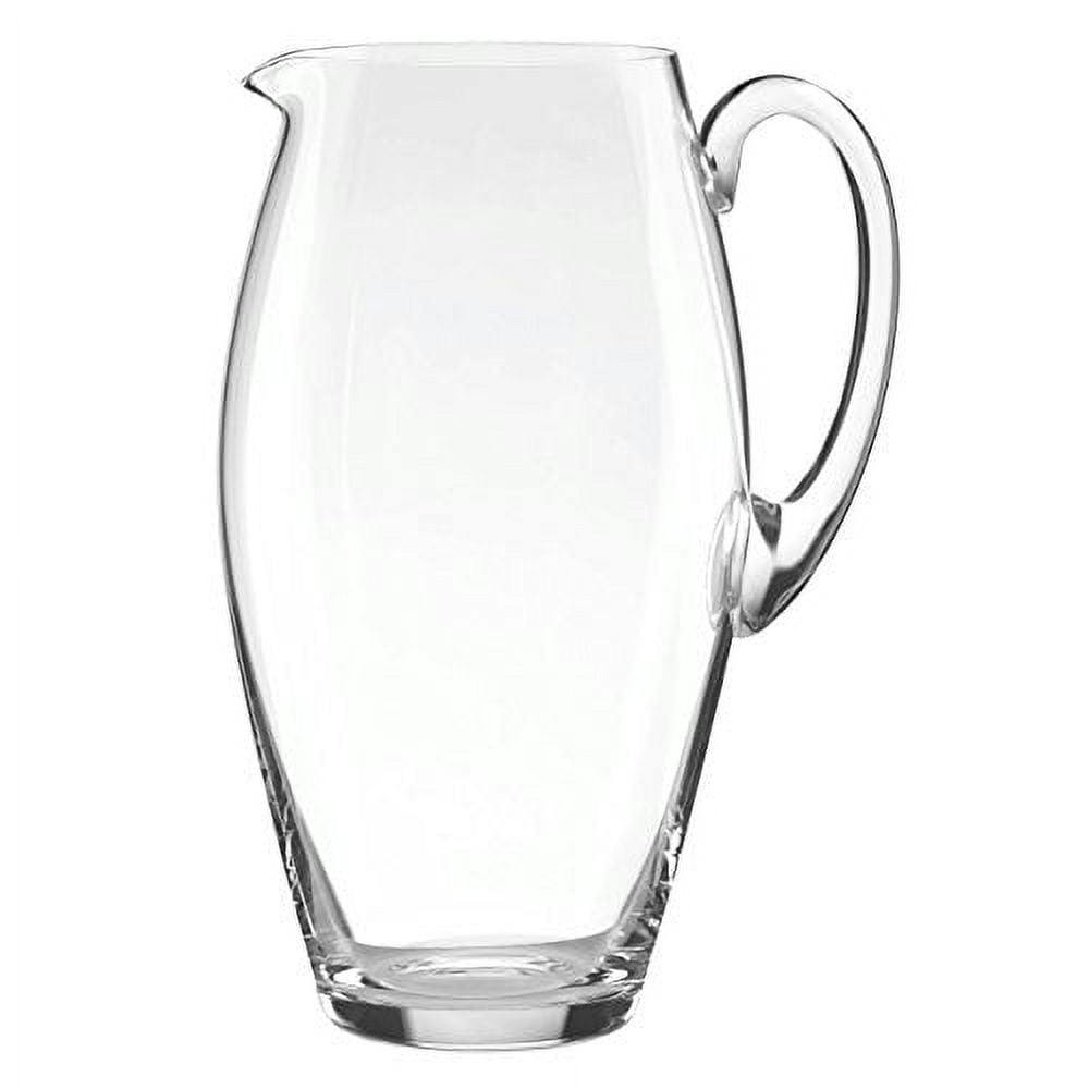 Elegant Tuscany 80 oz Clear Crystal Contemporary Pitcher