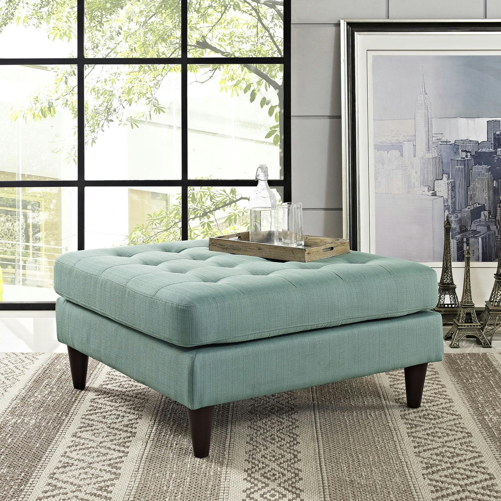 Laguna Tufted Cocktail Ottoman with Deep Button Details