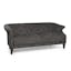 Ellerslie Dark Charcoal & Brown Tufted Fabric 3-Seater Lawson Sofa
