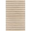 Charcoal Striped Handwoven Jute 5' x 7' Area Rug