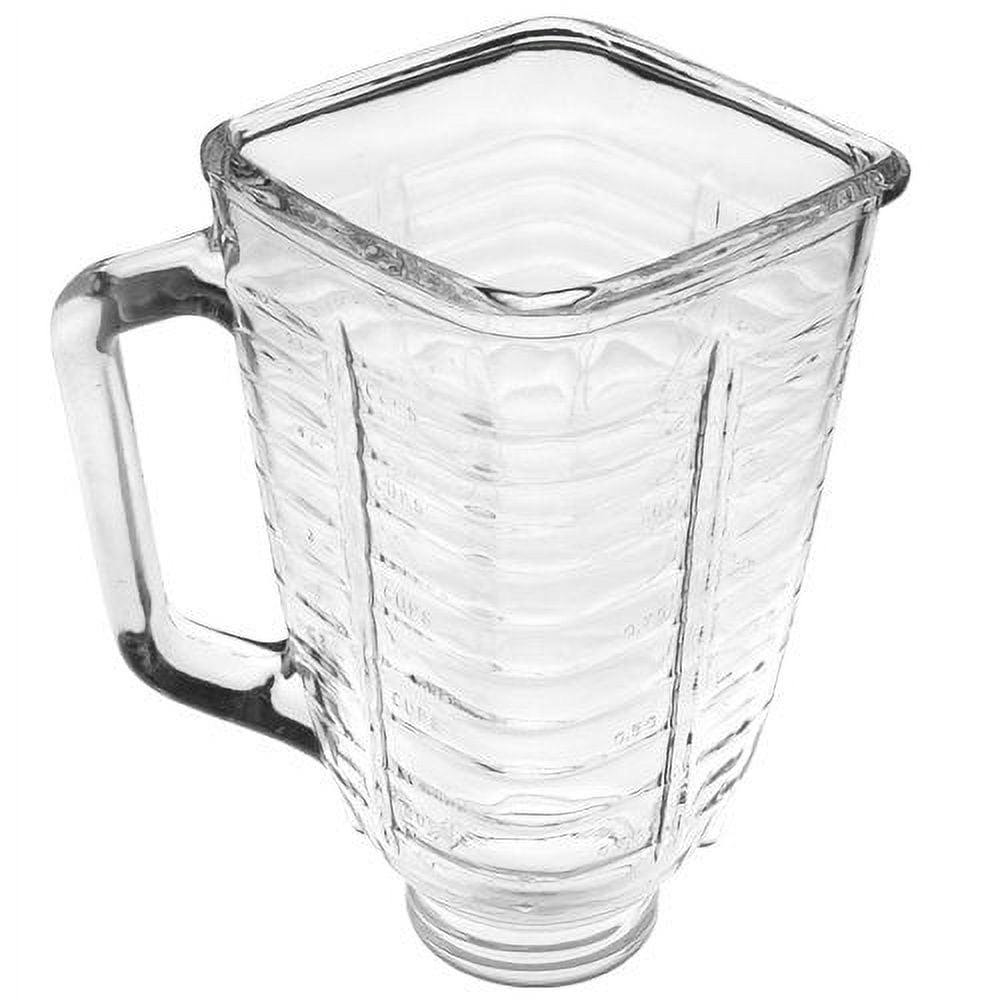 Oster 5-Cup Square Glass Blender Jar Replacement