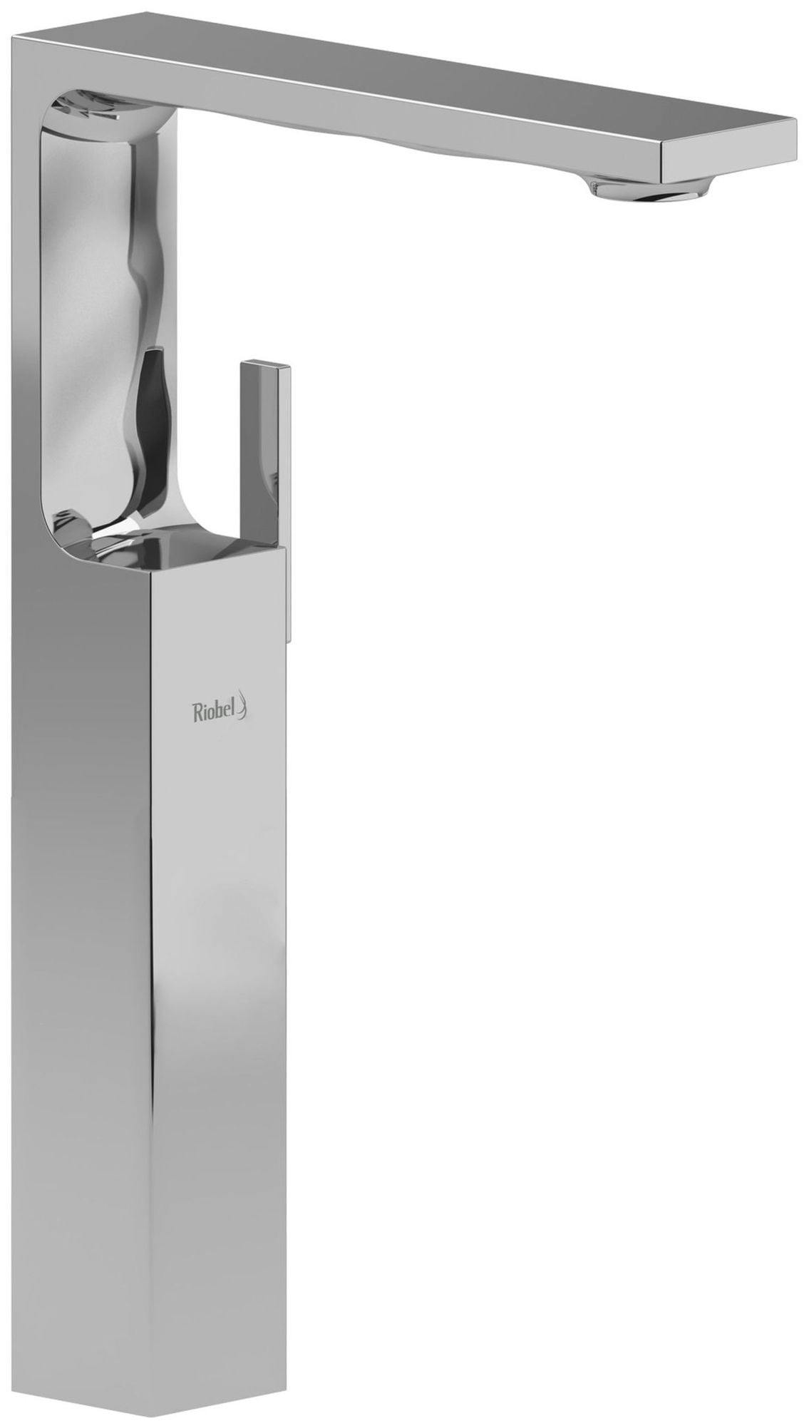 Elegance Reflex 13.5" Brushed Chrome Minimalist Lavatory Faucet