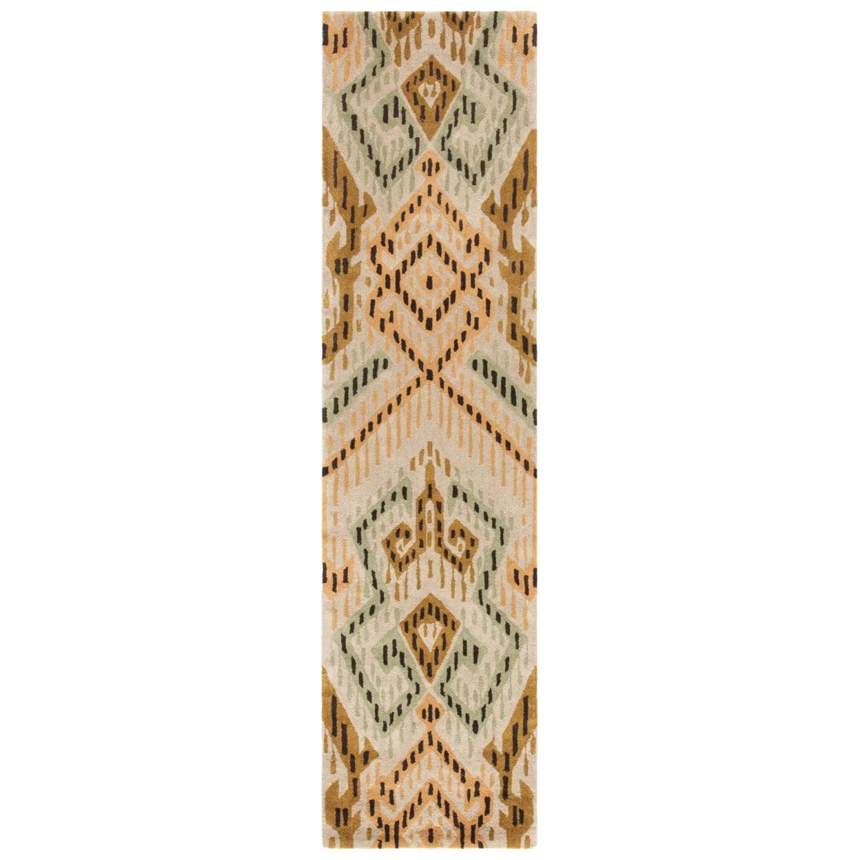 Ivory Elegance Hand-Tufted Wool Runner Rug