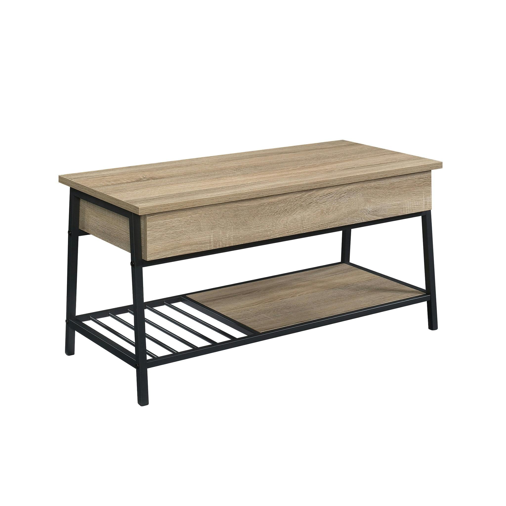 Charter Oak Lift-Top Coffee Table with Hidden Storage