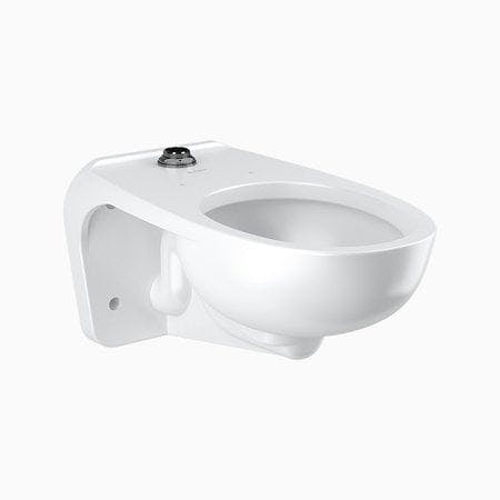 Elegant Sloan Wall-Mounted Elongated Toilet Bowl in Sleek White