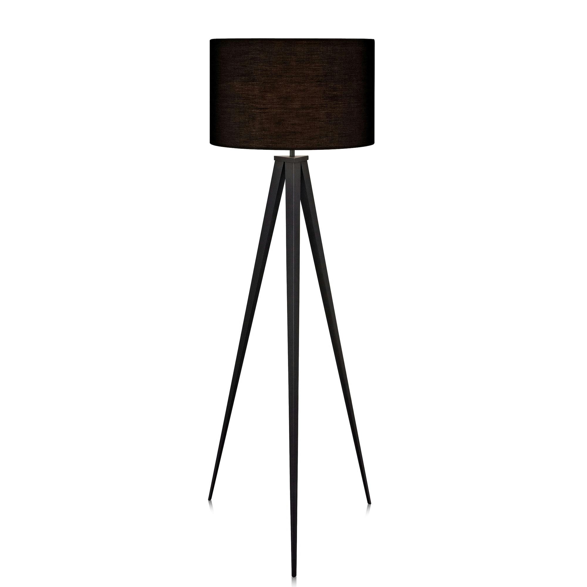 Cas 61.5" Black Tripod Smart Floor Lamp