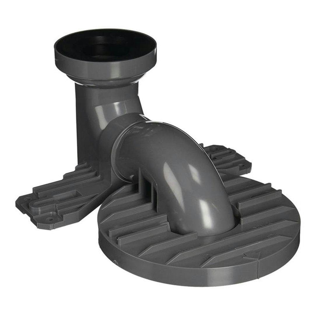 Modern Grey 10" UniFit Toilet Rough-In Adapter