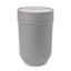 Touch 2 Gallons Grey Plastic Lidded Waste Can