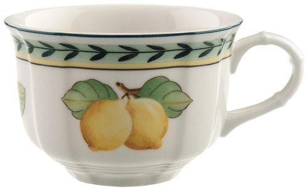 Summer Orchard-Inspired 6.75 oz Ceramic Tea Cup