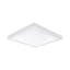 Slimline Square 5" White Aluminum LED Flush Mount, Energy Star