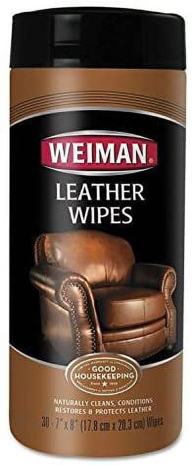 Luxurious Leather Care Wipes - 30ct for Furniture & Accessories