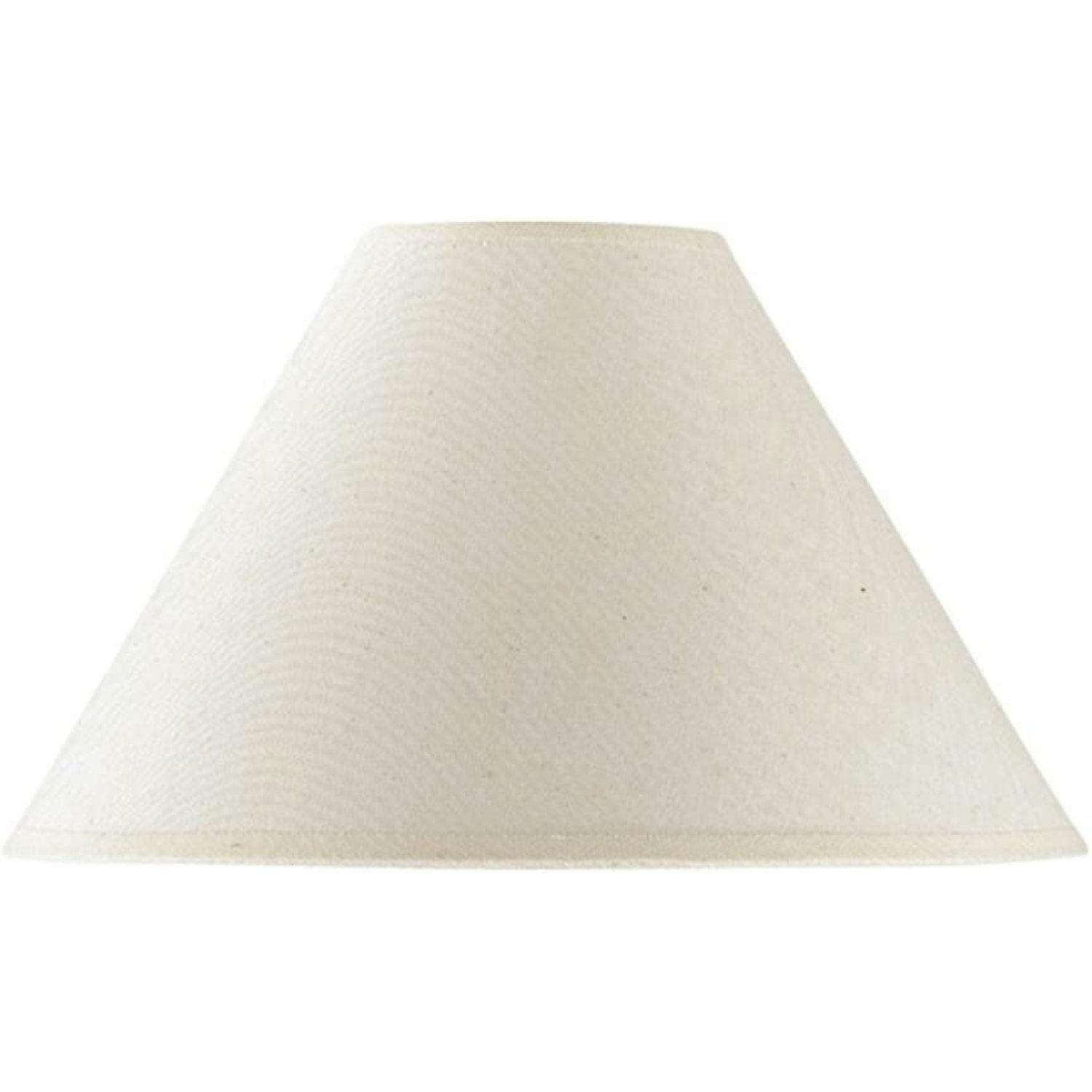 Coolie Cream Traditional 12" Fabric Lamp Shade