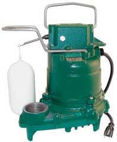 Zoeller 0.33HP Cast Iron Submersible Sump Pump with Vertical Float