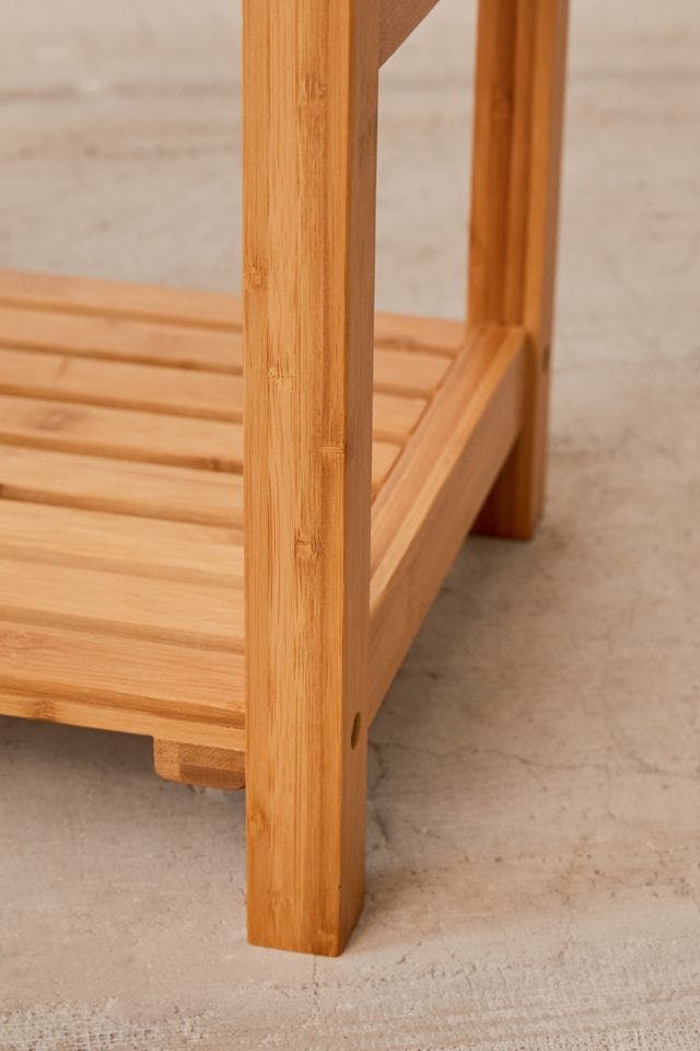 Belle Natural Bamboo Spa Bench