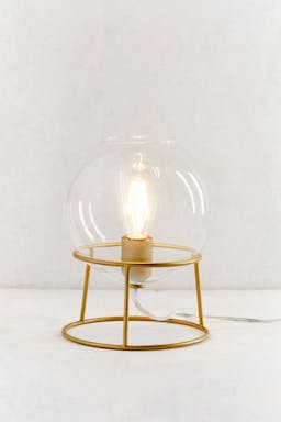 Grace Glass Globe Table Lamp