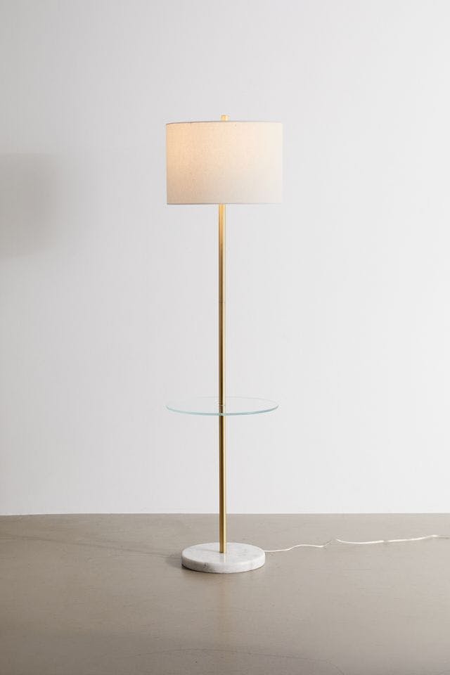 Celine Side Table Floor Lamp