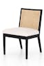 Elise Cane Armless Dining Chair Set of 2