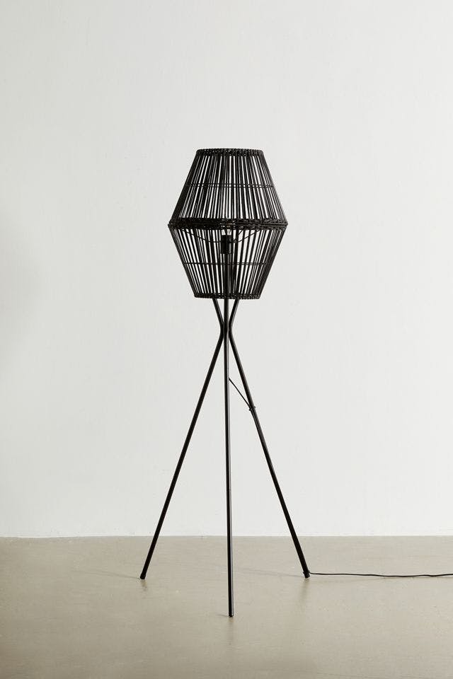 Zoro Woven Floor Lamp
