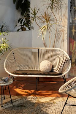 Acapulco Indoor/Outdoor Woven Love Seat