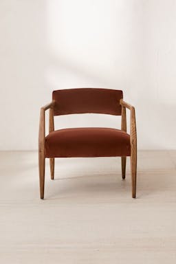 Edith Velvet Arm Chair