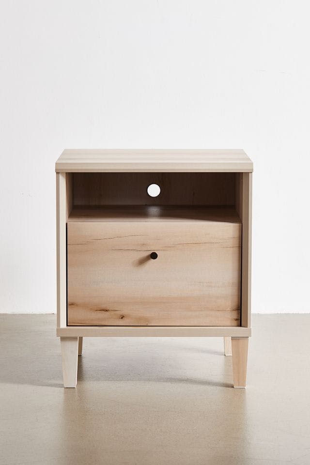 Anders Pacific Maple Engineered Wood Nightstand
