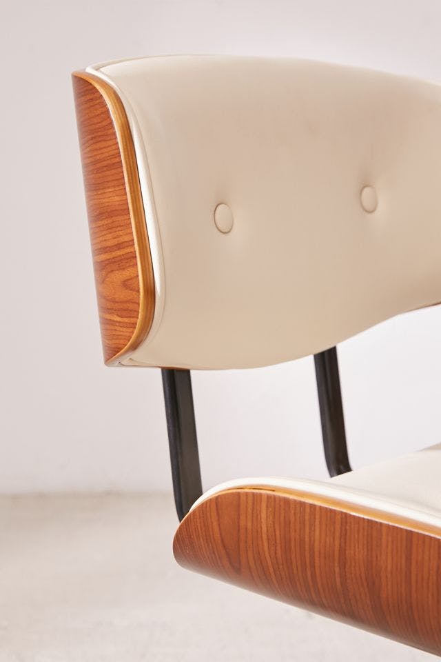 Lombardi Adjustable Mid-Century Modern Desk Chair