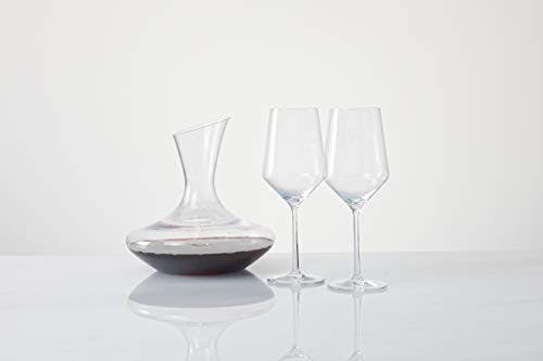 Elegant Crystal 33.8 oz Round Wine Decanter