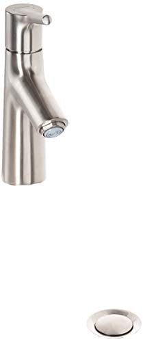 Talis S Premium 7-inch Brushed Nickel Bathroom Faucet with Drain Assembly