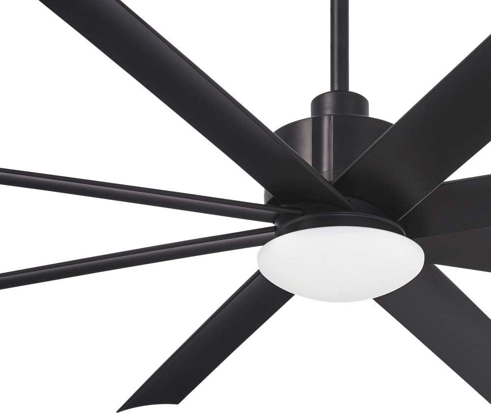 Slipstream 65" Coal 8-Blade Smart LED Ceiling Fan with Remote