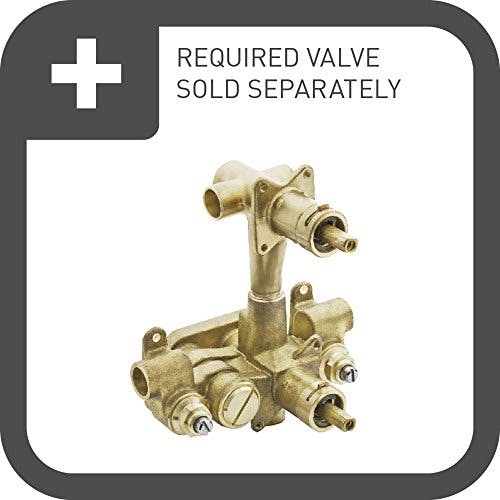 Align Brushed Nickel Three-Function Thermostatic Shower Faucet Trim