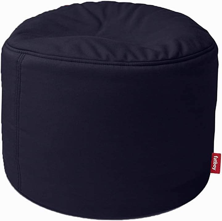 Fatboy Point Virgin EPS Bead Filled Outdoor Pouf Ottoman in Red