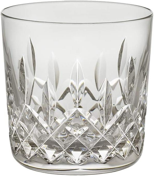 Elegant Classic 9oz Clear Cut Crystal Tumbler for Cold Drinks