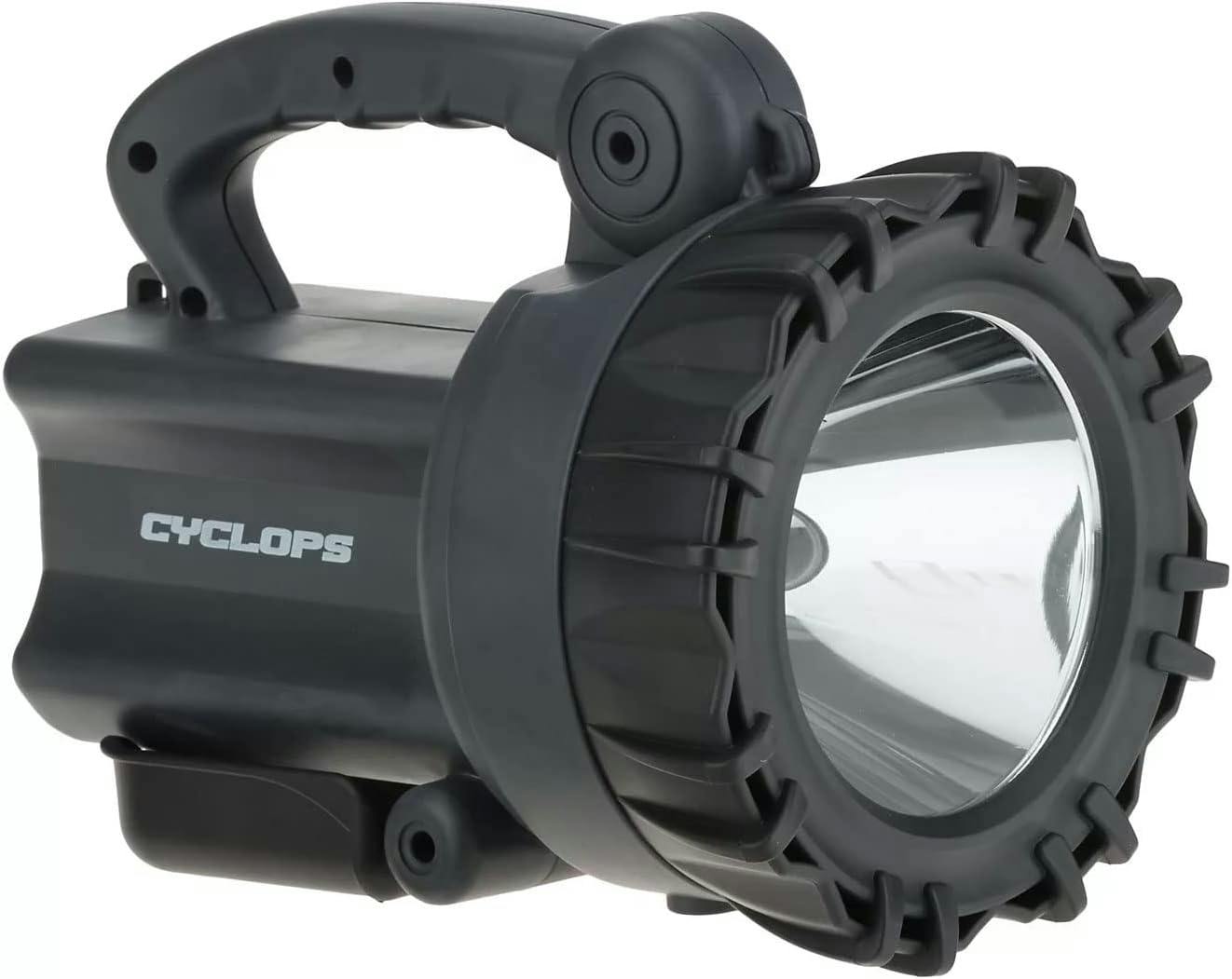 Compact Dual-Rechargeable 850-Lumen LED Tactical Spotlight in Black