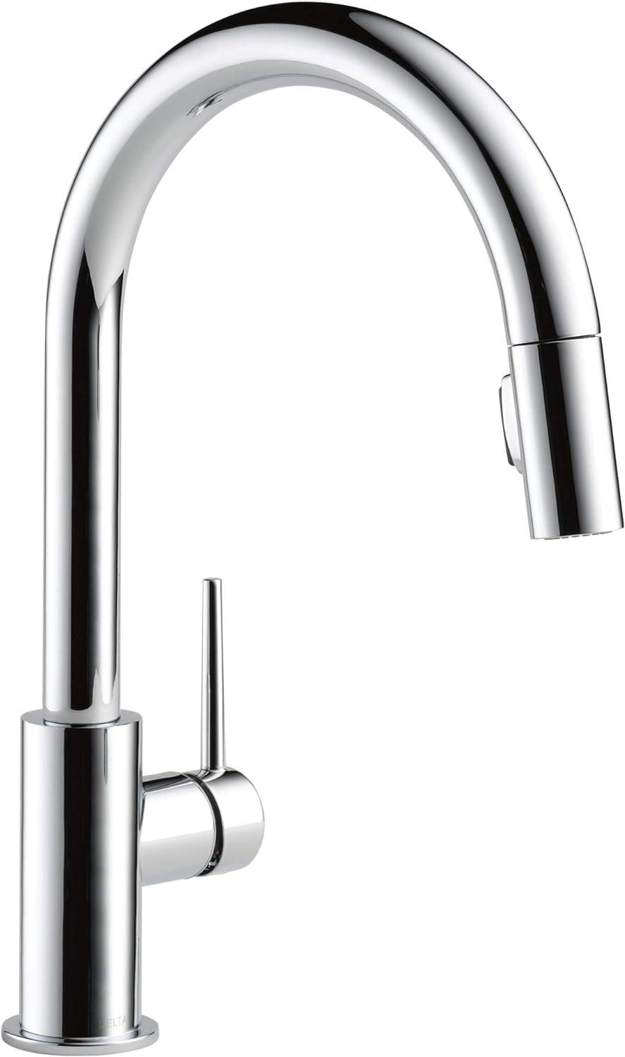 Elegant Arctic Stainless Pull-Down Kitchen Faucet with Magnetic Docking