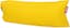 Foldable Nylon Beach Lounger in Vibrant Yellow, 73"x33"
