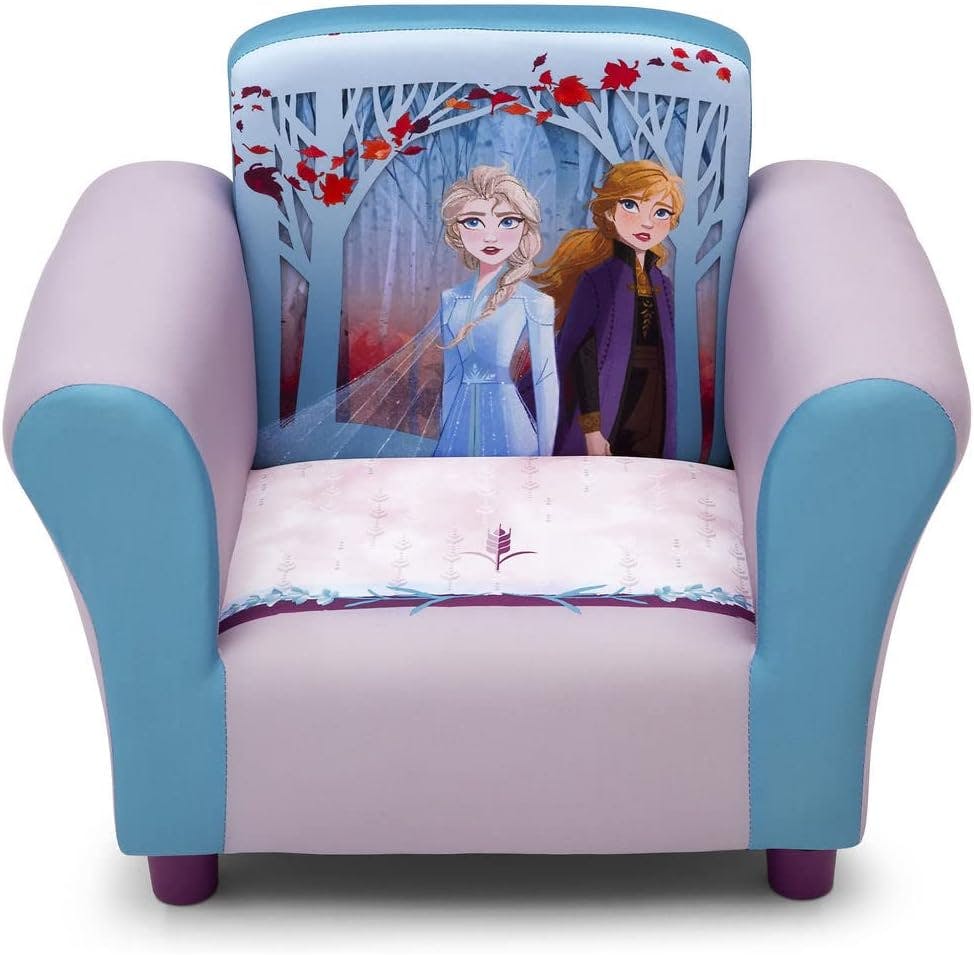 Elsa and Anna's Magical Adventure Polished Wood Children's Chair