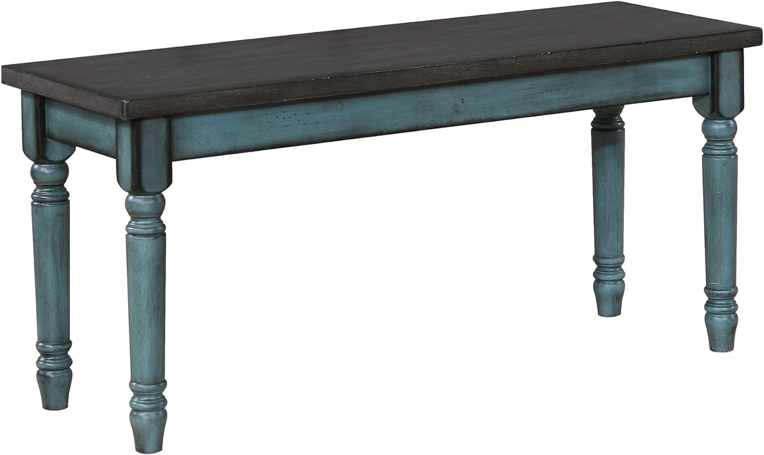 Willow 40"W Multicolor Wood Dining Bench