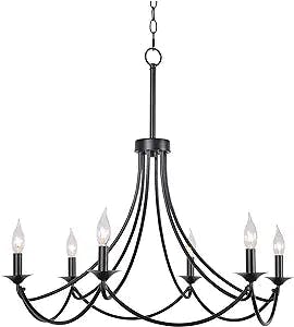 Emmaline 6 - Light Dimmable Classic / Traditional Chandelier
