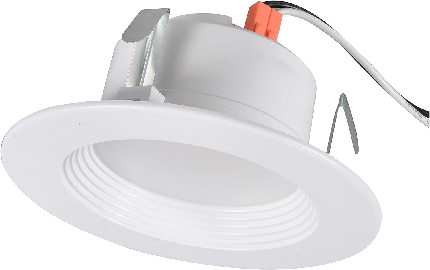 Dimmable Soft White LED Downlight Kit, 7.5W E26, Indoor/Outdoor