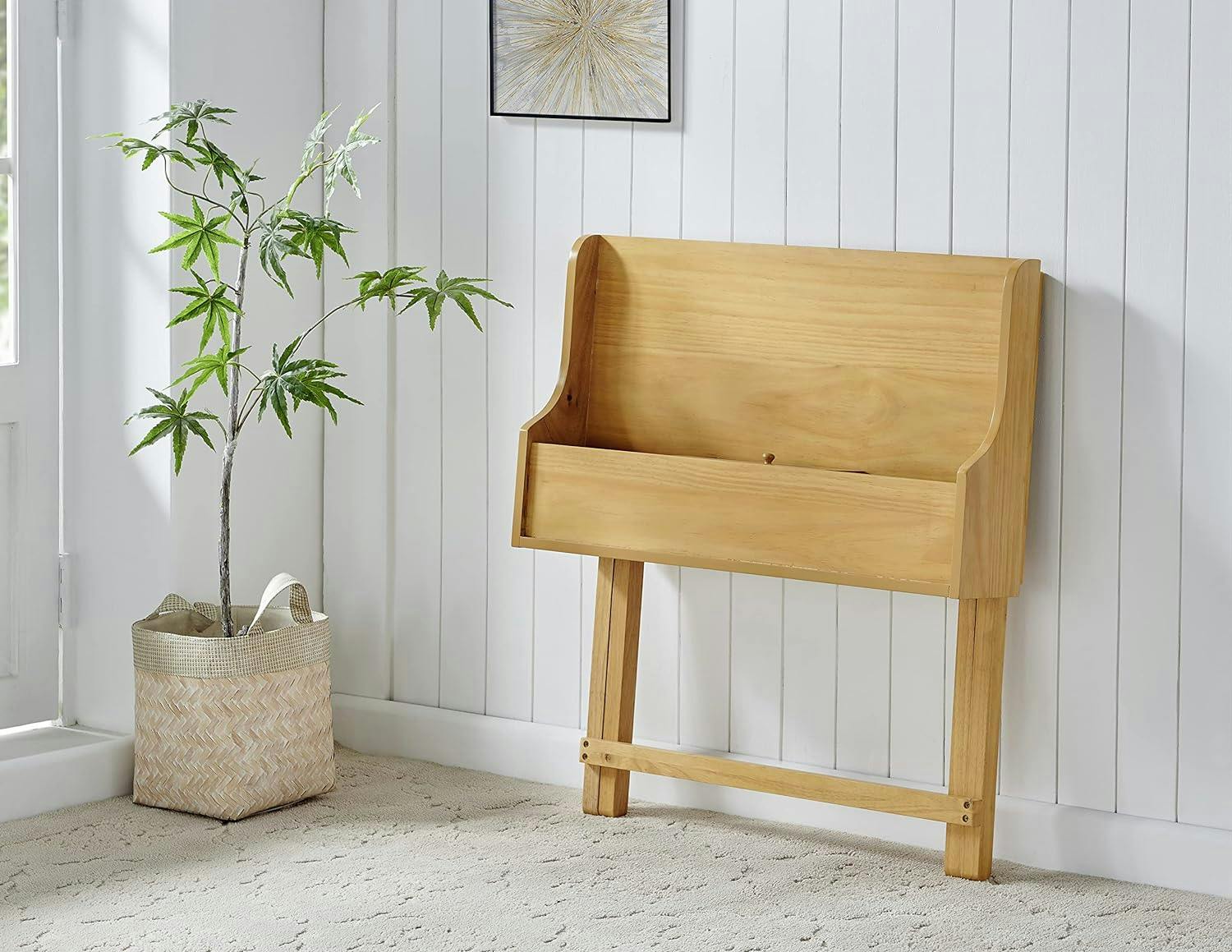 Mable Natural Folding Desk