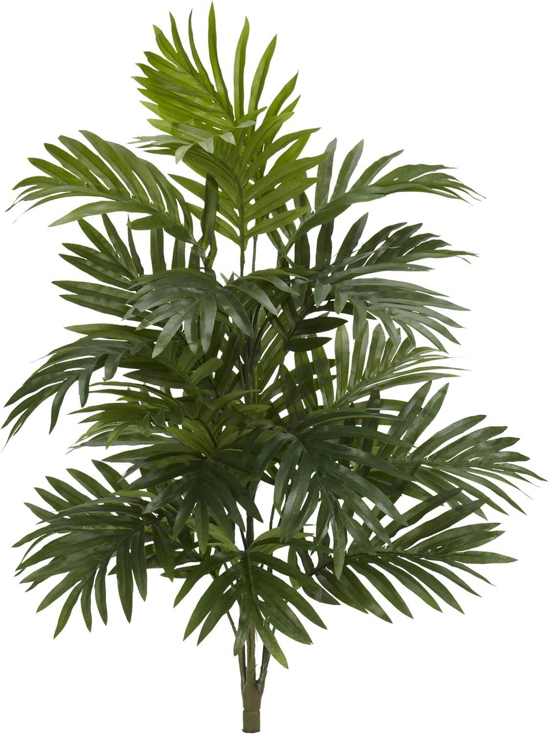 Trio of Summer Breeze 30" Areca Palm Artificial Flora in Green