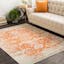 Gray Oriental Elegance 7'10" x 10'3" Tufted Synthetic Area Rug