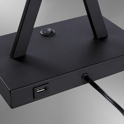 Monterey Metal USB Table Lamp