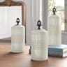 American Atelier Ceramic Canisters (Set of 3), White