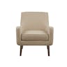 Madison Park Oxford Mid Century Low Armed Accent Chair, Sand Tan