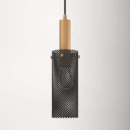 Bacco Steel Dimmable Pendant