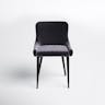 20.5 Inch Dining Chair Dark Grey Contemporary