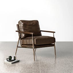 Beda Leather Armchair